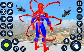 Spider Fighter Man: Rope Hero スクリーンショット 1