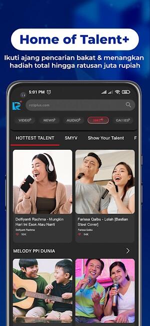 RCTI+ Superapp Capture d'écran 3