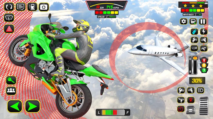 GT Bike Stunt Bike Racing Game Capture d'écran 1