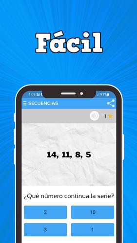 Secuencias numéricas スクリーンショット 2