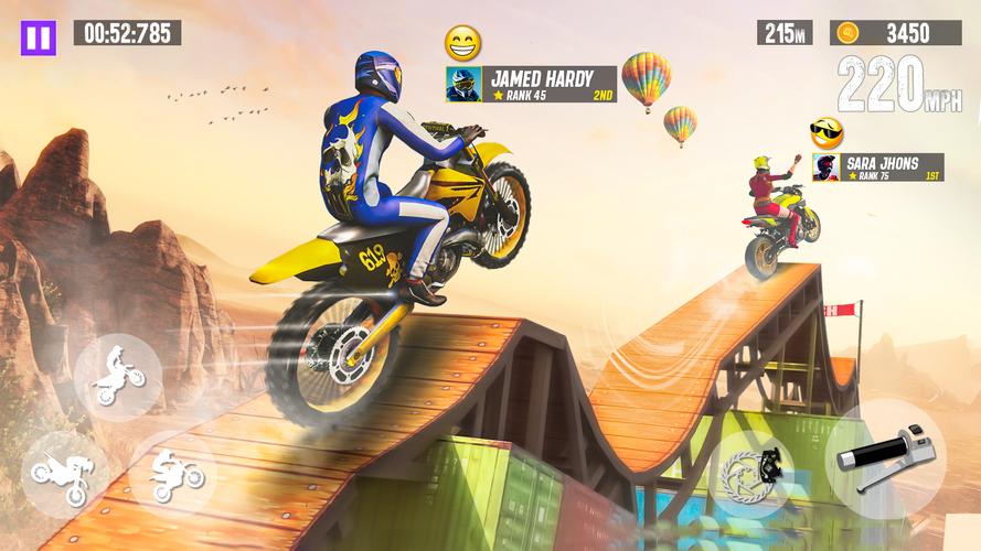 Bike Games 3D: Bike Stunt Game Captura de tela 4