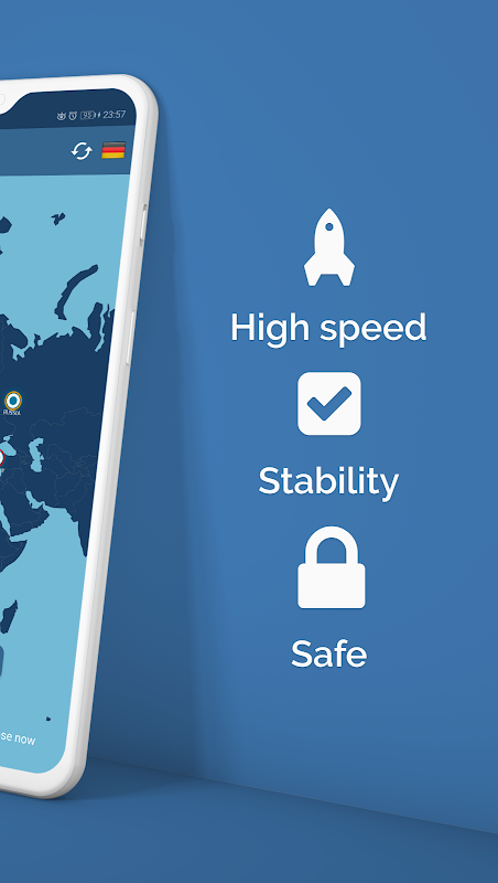 Easy VPN Free - Unlimited Secure VPN Proxy Captura de pantalla 2
