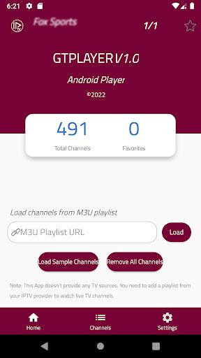 GT IPTV PLAYER Captura de tela 2