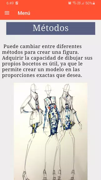 Curso de diseño de moda Capture d'écran 3