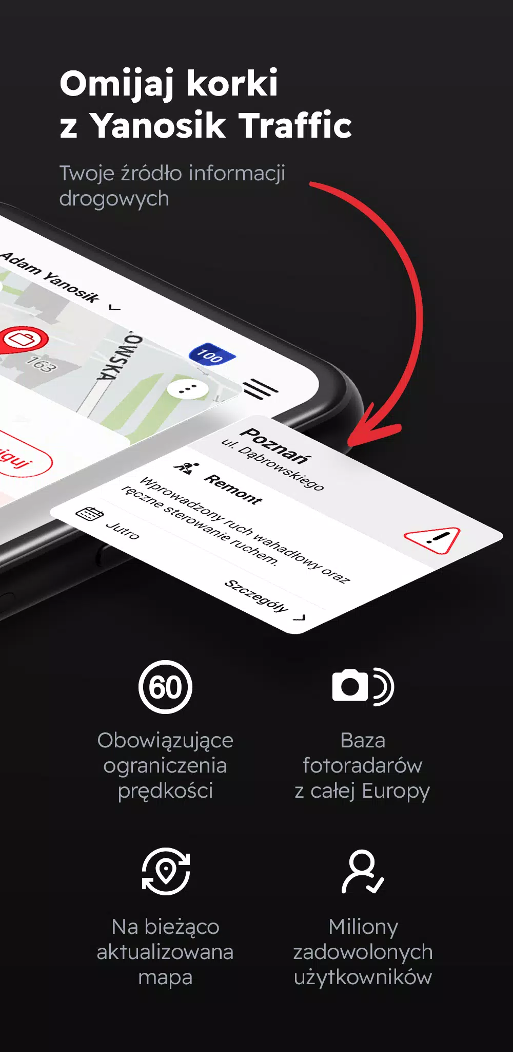 Yanosik: antyradar i nawigacja 스크린샷 4