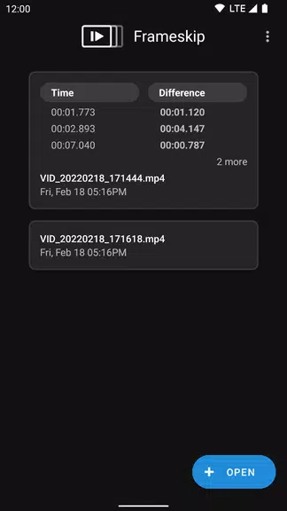 Frameskip - Video Timing Tool Captura de tela 3