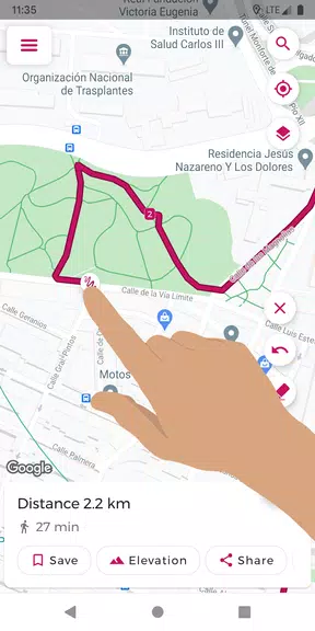 Just Draw It! - Route planner  스크린샷 1