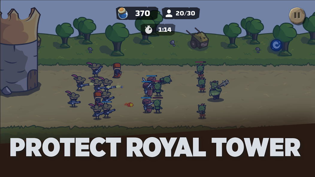 Tower Royale: Stick War Online स्क्रीनशॉट 2