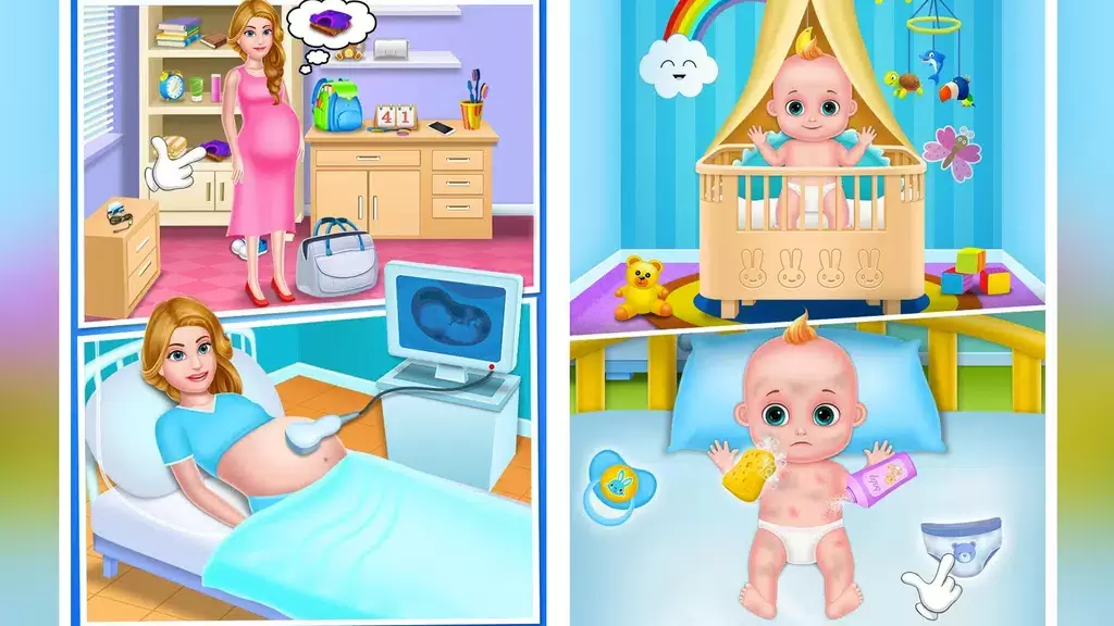 newborn babyshower party game スクリーンショット 1