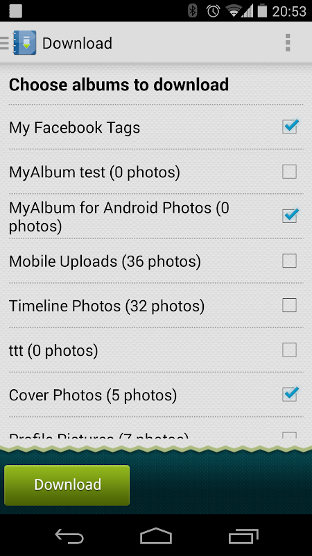 MyAlbum: Social photos manager स्क्रीनशॉट 3