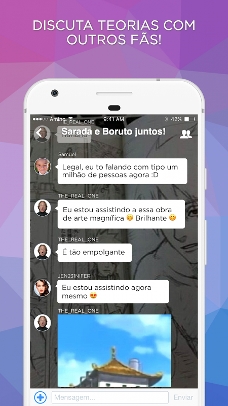 Boruto Amino em Português स्क्रीनशॉट 2