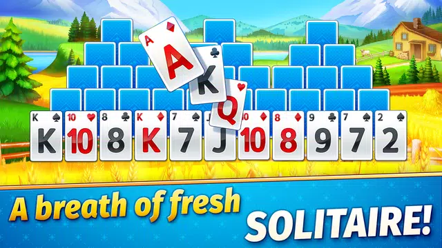 Solitaire Golden Prairies स्क्रीनशॉट 1