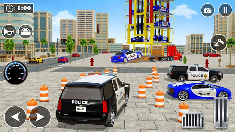 Multi Level Police Car Parking Captura de tela 4