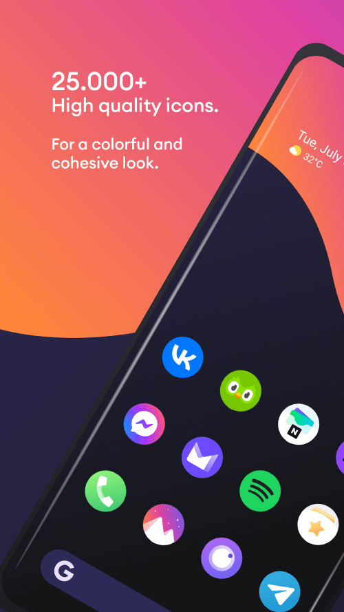 Australis - Icon Pack Mod Скриншот 1