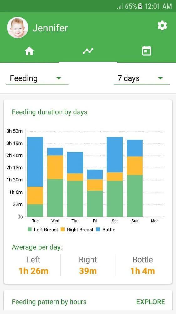 Baby Tracker Mod 스크린샷 2