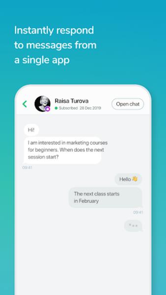 SendPulse Chatbots 스크린샷 4