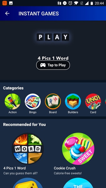 Facebook Gaming Screenshot 3