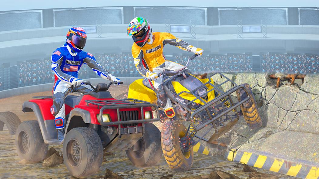 ATV Quad Bike Derby Games 3D Mod应用截图第1张