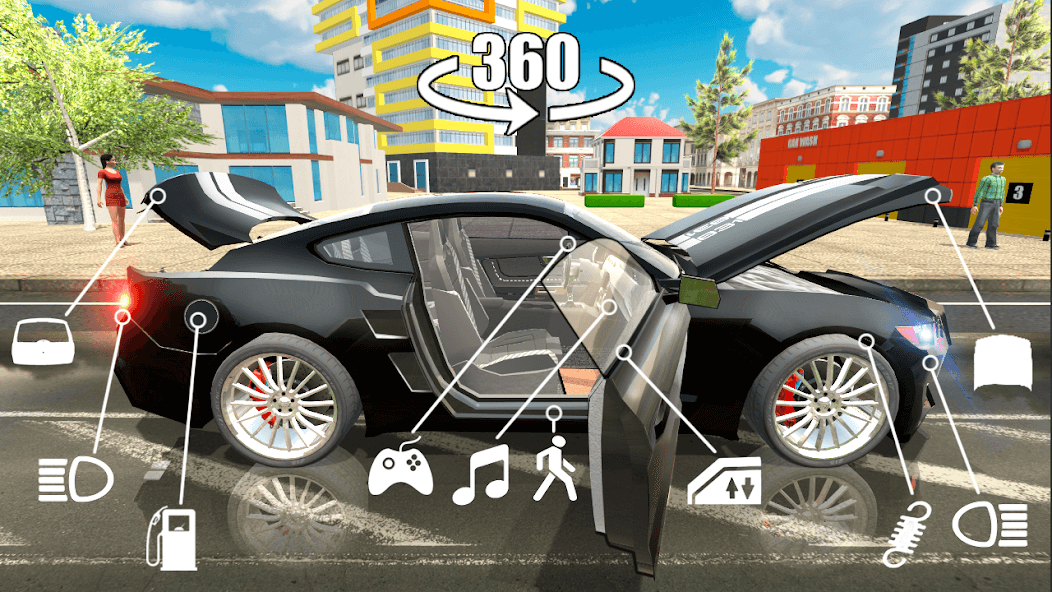 Car Simulator 2 Mod应用截图第1张