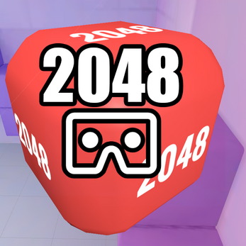 2048 3D CardBoard Game स्क्रीनशॉट 1