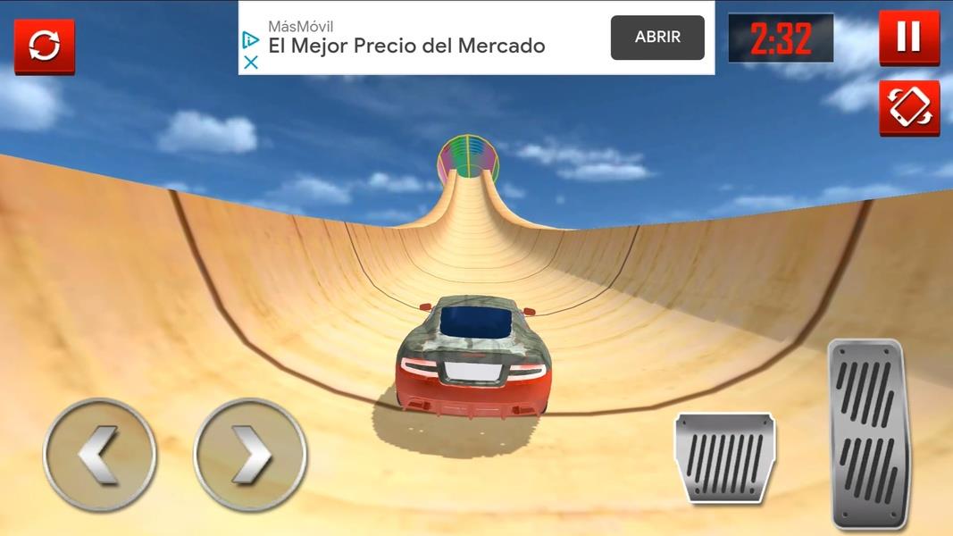 Mega Ramp Car Stunts Racing Captura de pantalla 3