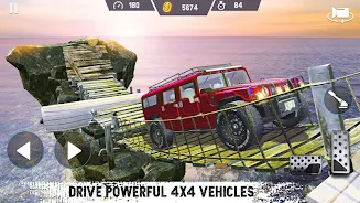 4x4 Car Drive 2022:Offroad Car Captura de pantalla 1