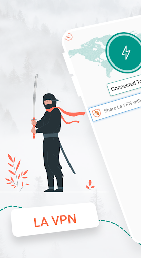 La VPN فیلتر شکن قوی و پرسرعت Скриншот 1