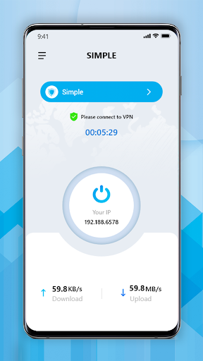 Simple VPN Master Capture d'écran 1