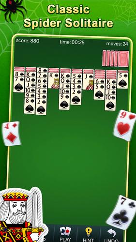 Spider Solitaire 스크린샷 1