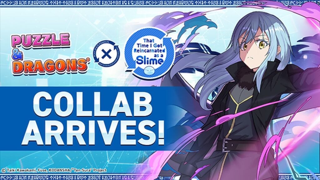 Colaboração de reencarnação Slime! Uma nova cópia do desenho de cartas grátis "Puzzle & Dragons" está aqui!