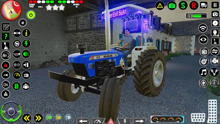 Cargo Tractor Farming Games 3D Screenshot 1