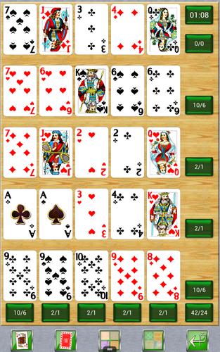 Poker Solitaire Captura de tela 2