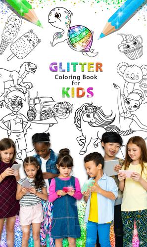 Glitter Coloring Game for Kids应用截图第1张