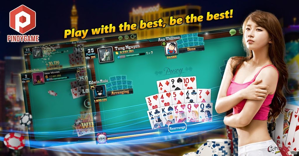 pusoy game, pinoy pusoy game スクリーンショット 3