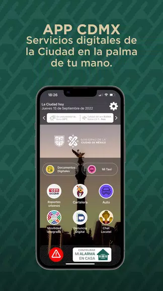 App CDMX Captura de pantalla 1