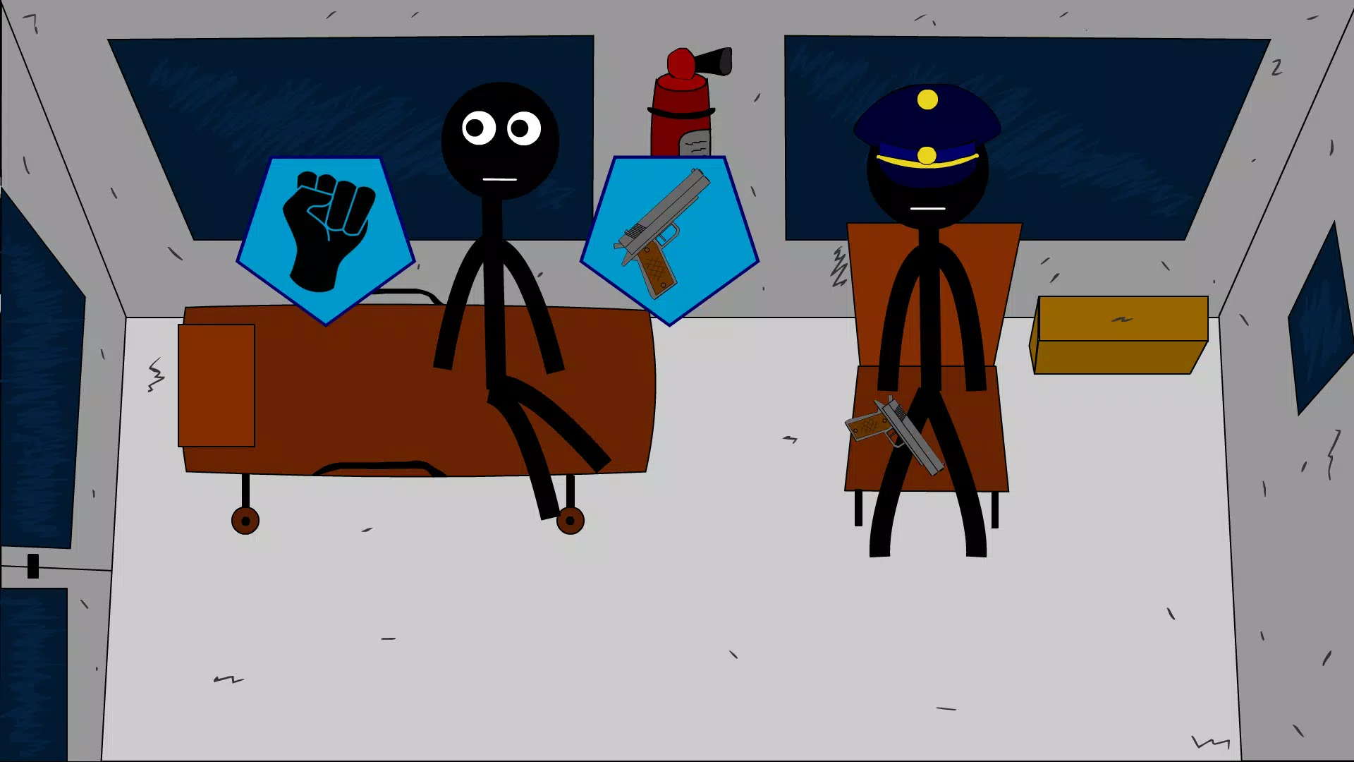 Stickman Jailbreak 2，Dumb ways Captura de tela 3