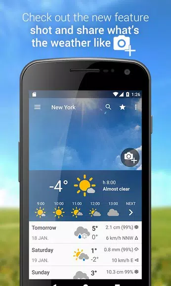 3B Meteo - Weather Forecasts應用截圖第1張