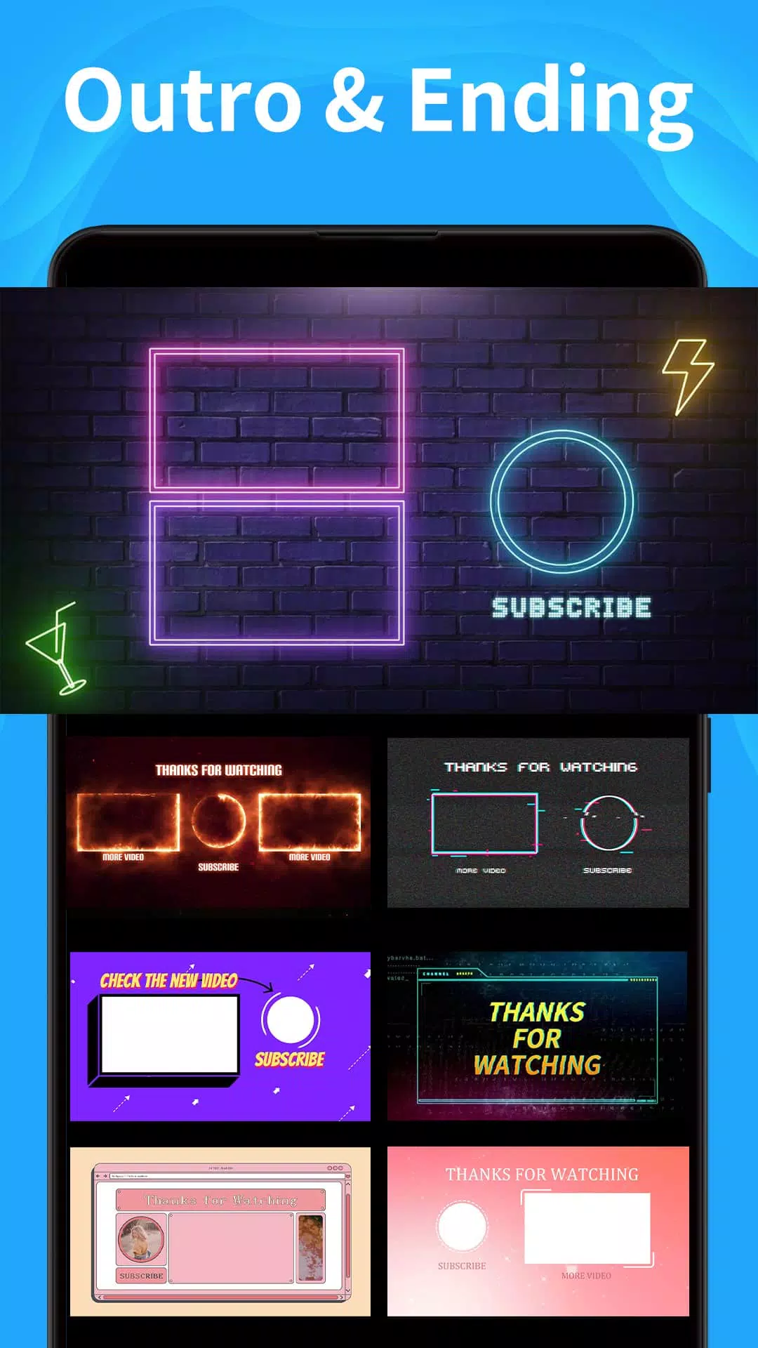 Intro Maker -video intro outro Capture d'écran 4