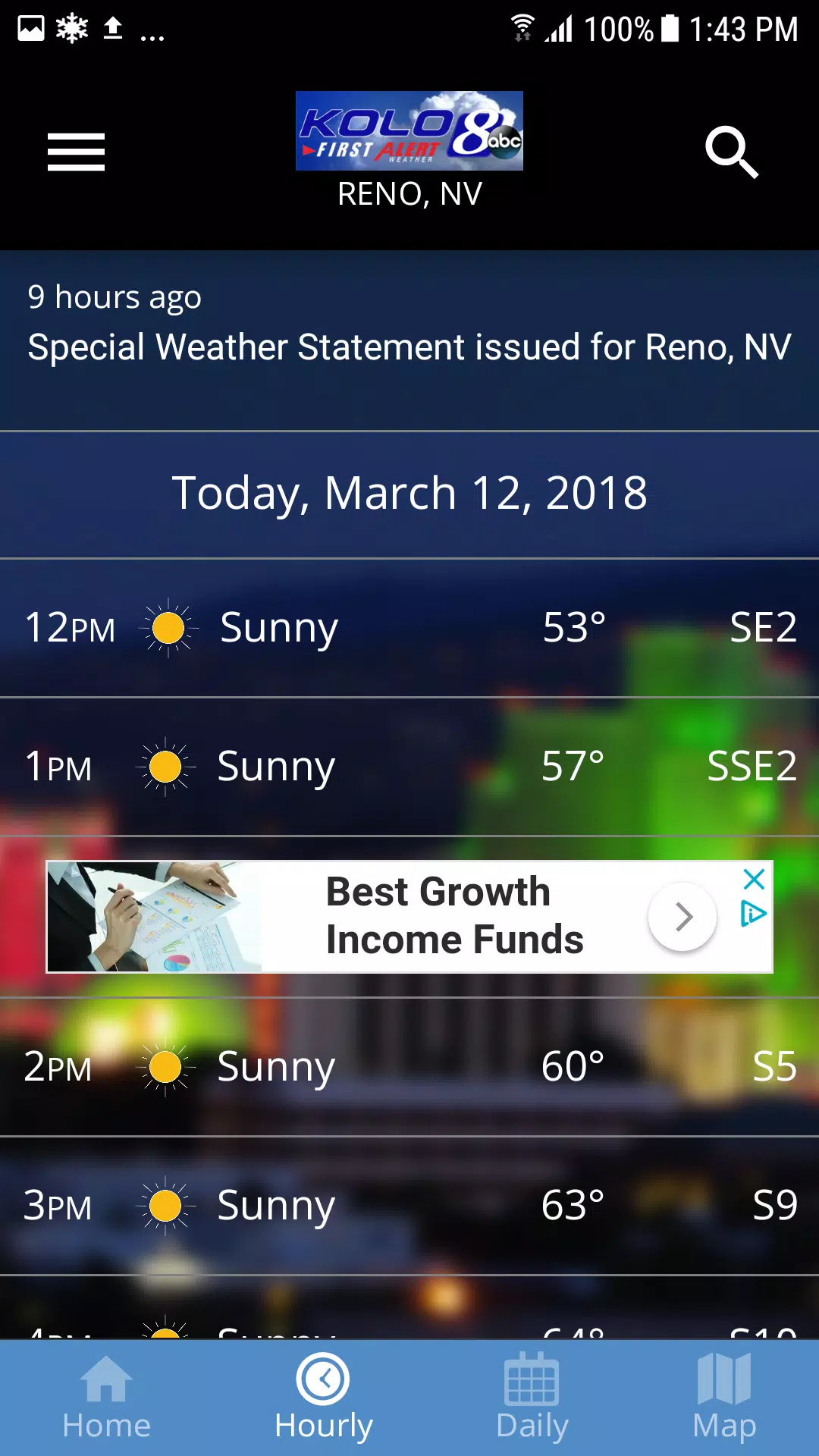 KOLO FirstAlert Weather应用截图第3张