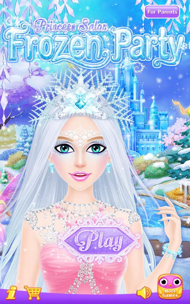 Princess Salon: Frozen Party Capture d'écran 1