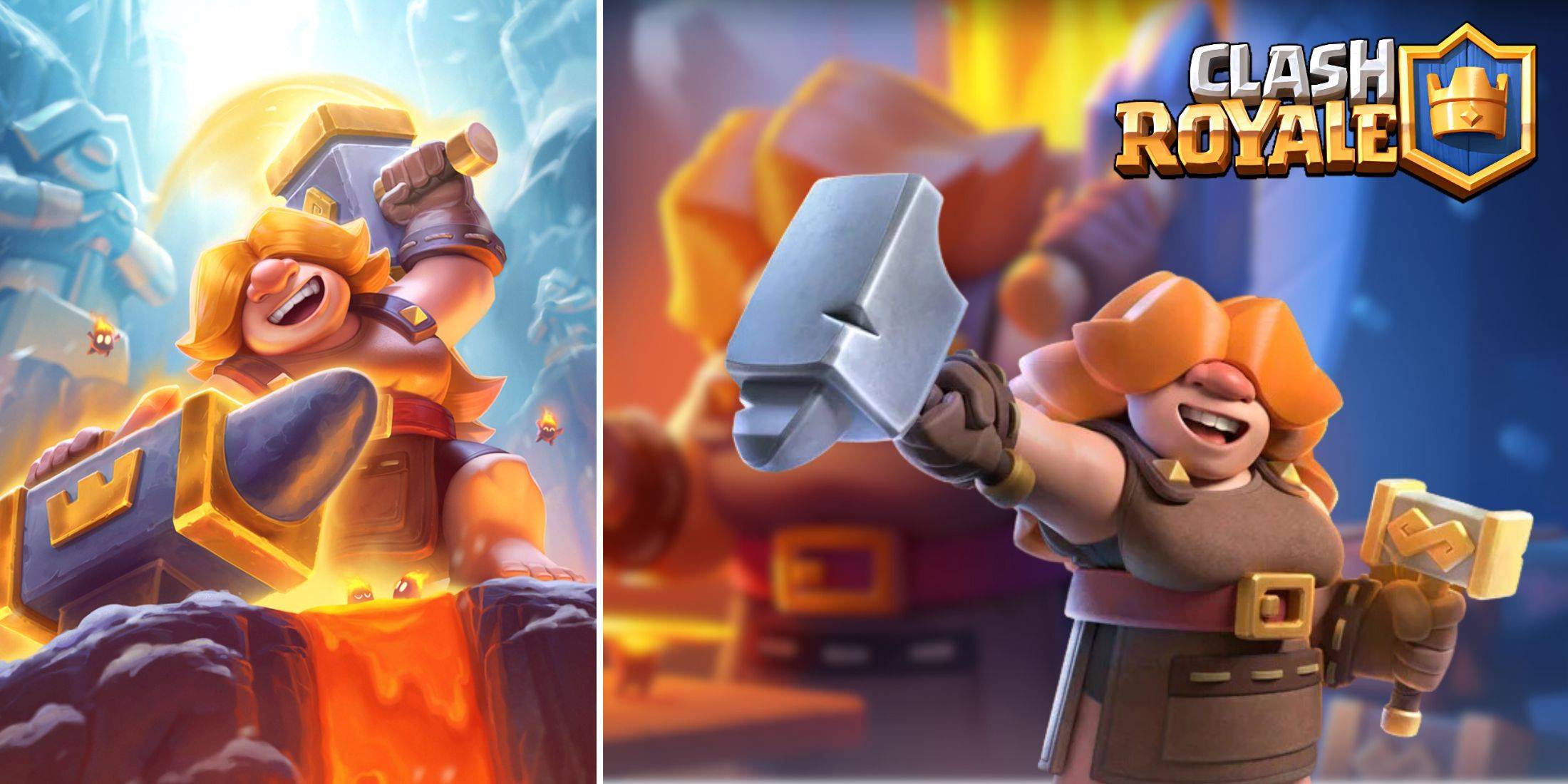 Clash Royale의 최고 룬 거인 데크