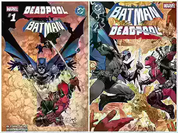 Batman y Deadpool para encabezar First Marvel y DC Crossover en 22 años