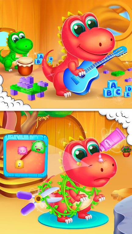 Dino daycare game Captura de pantalla 3