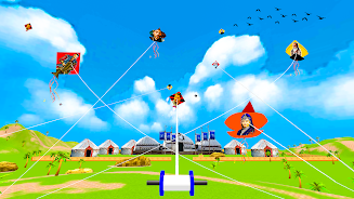 Osman Gazi kite flying 3d game应用截图第3张