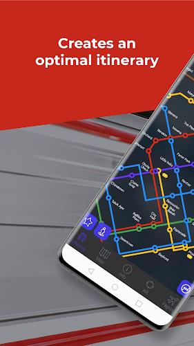 Paris Metro Guide and Planner スクリーンショット 1