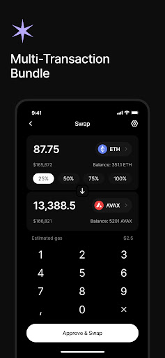 Holdstation Crypto Wallet スクリーンショット 1