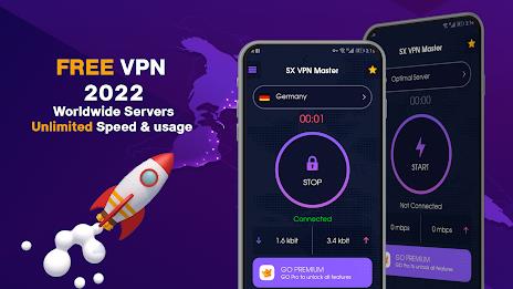 SX VPN - Super VPN Master Captura de pantalla 2