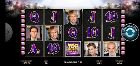 Trumps Celebs Slot Capture d'écran 2