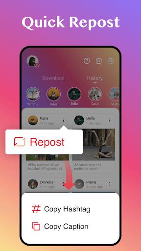 Downloader for IG, Story Saver 스크린샷 3