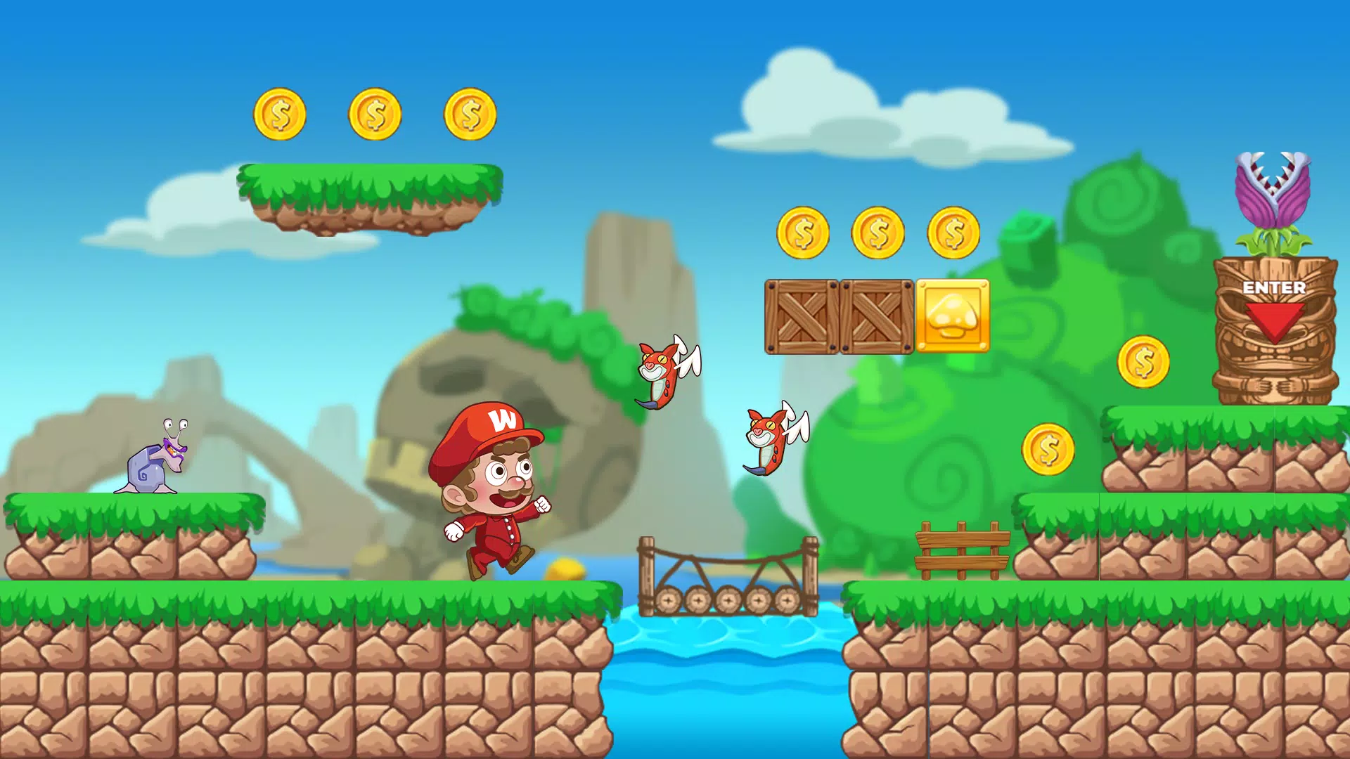 Super Win: Adventure Jungle Screenshot 1